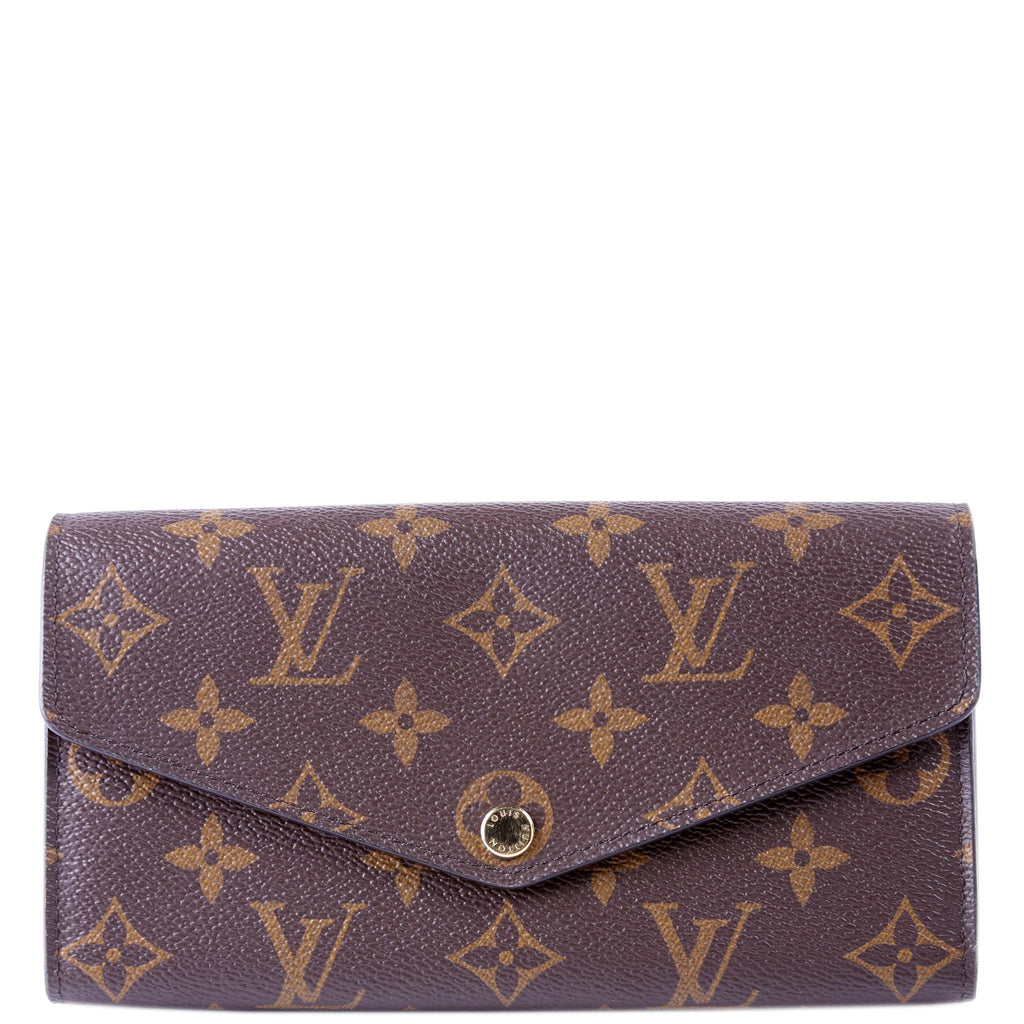 Sarah Wallet Monogram Newer Red