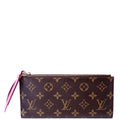 Adele Wallet Monogram Berry