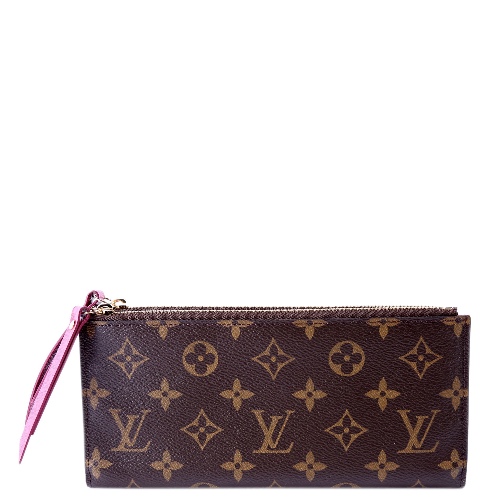 Adele Wallet Monogram Berry