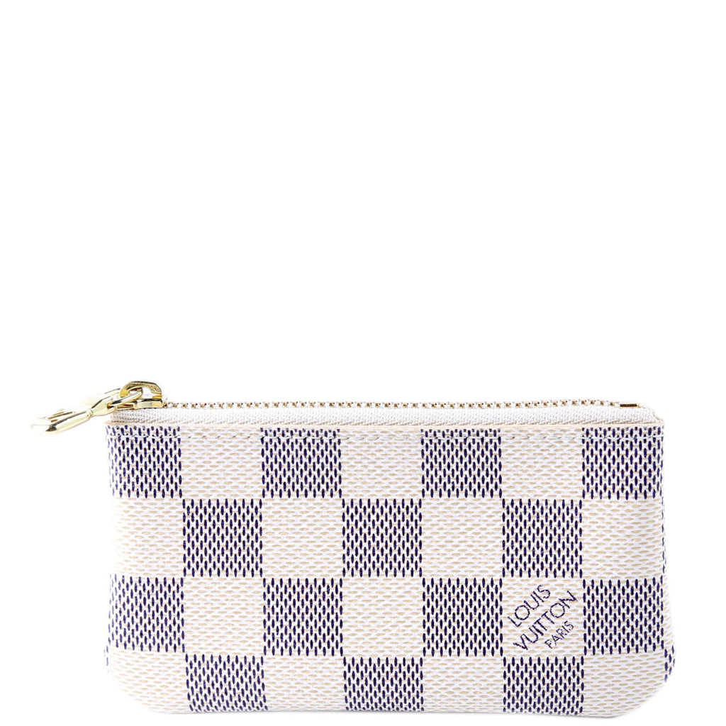 Pochette Cles Damier Azur