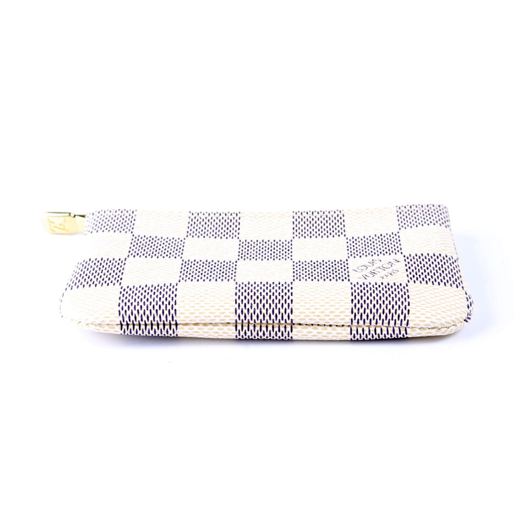 Pochette Cles Damier Azur