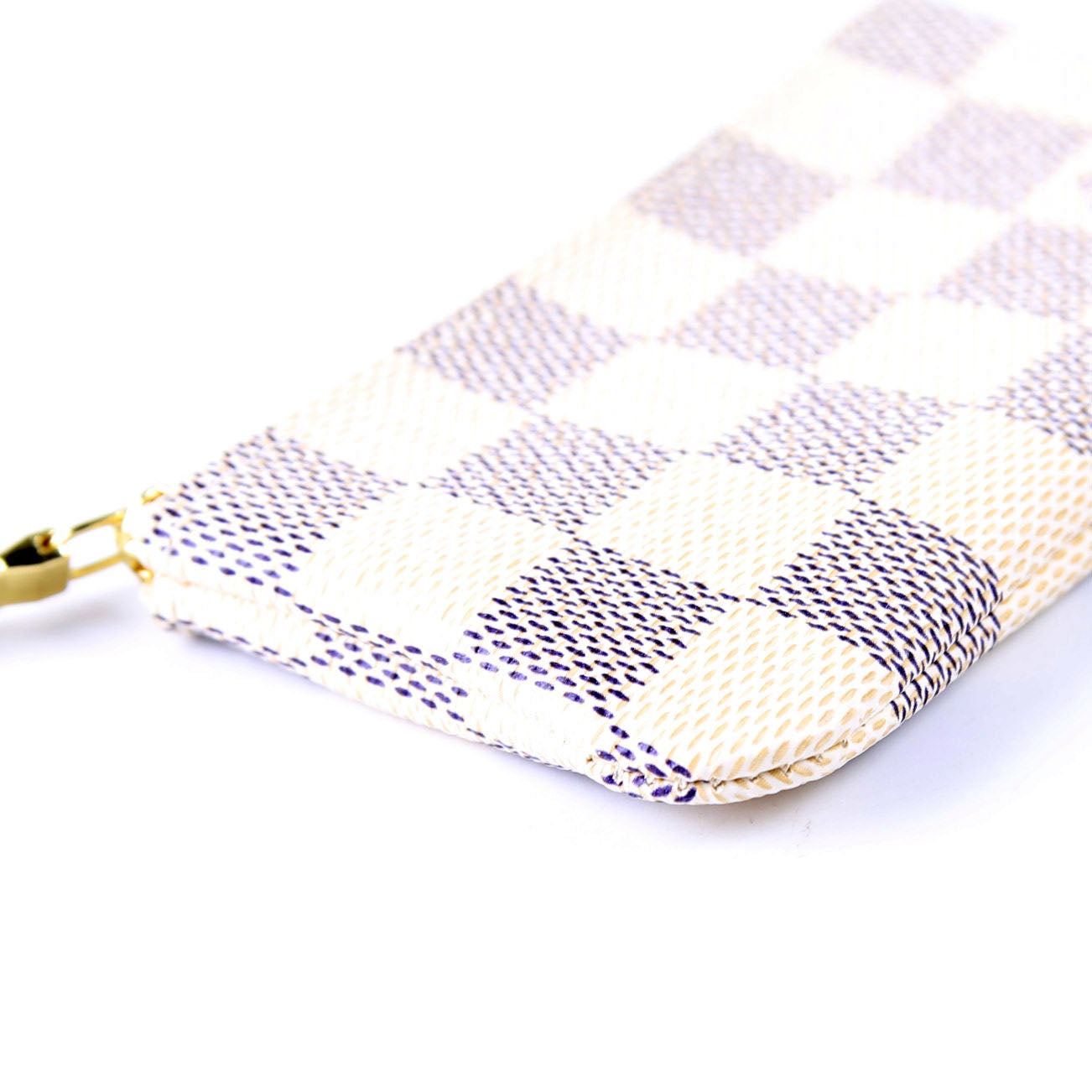 Pochette Cles Damier Azur