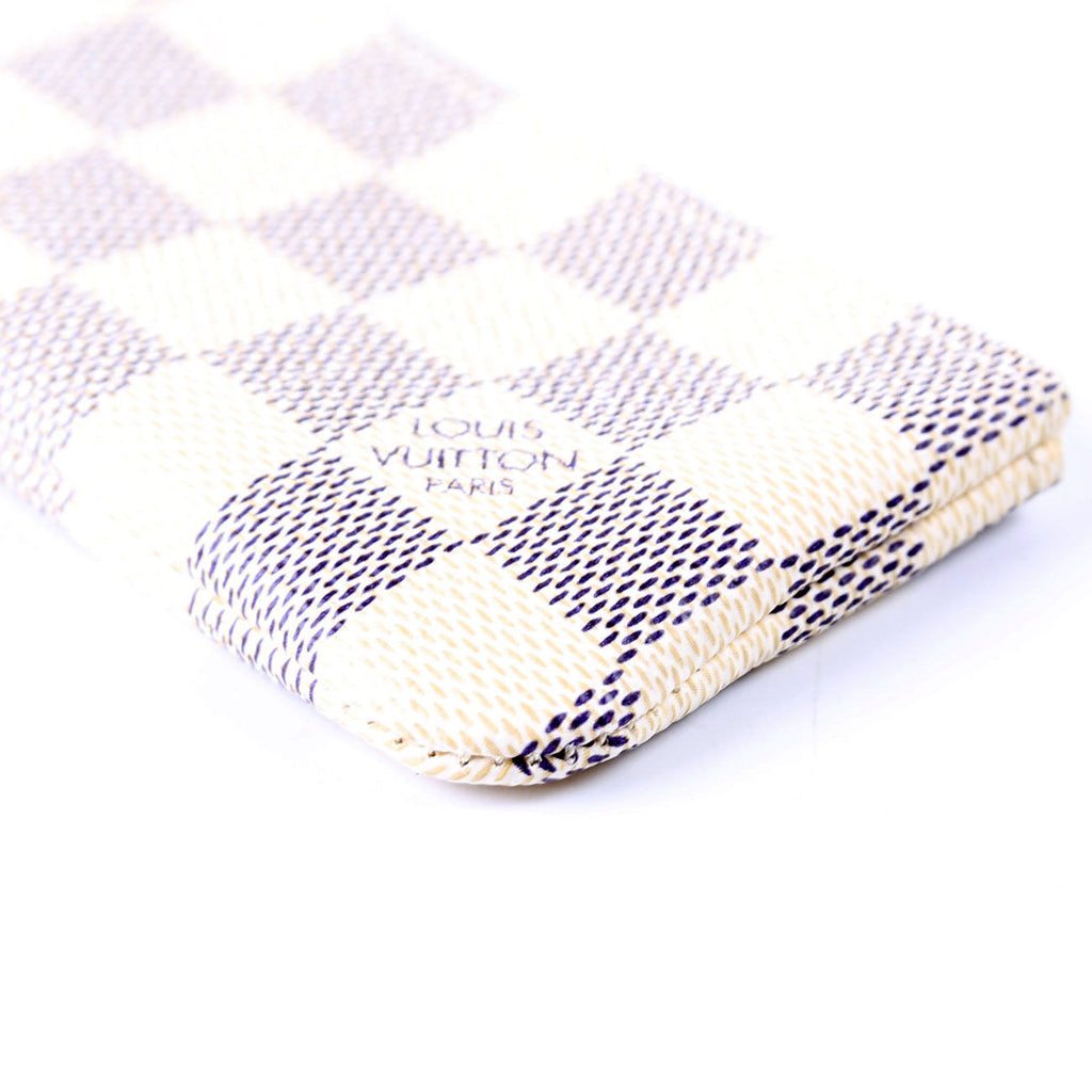 Pochette Cles Damier Azur
