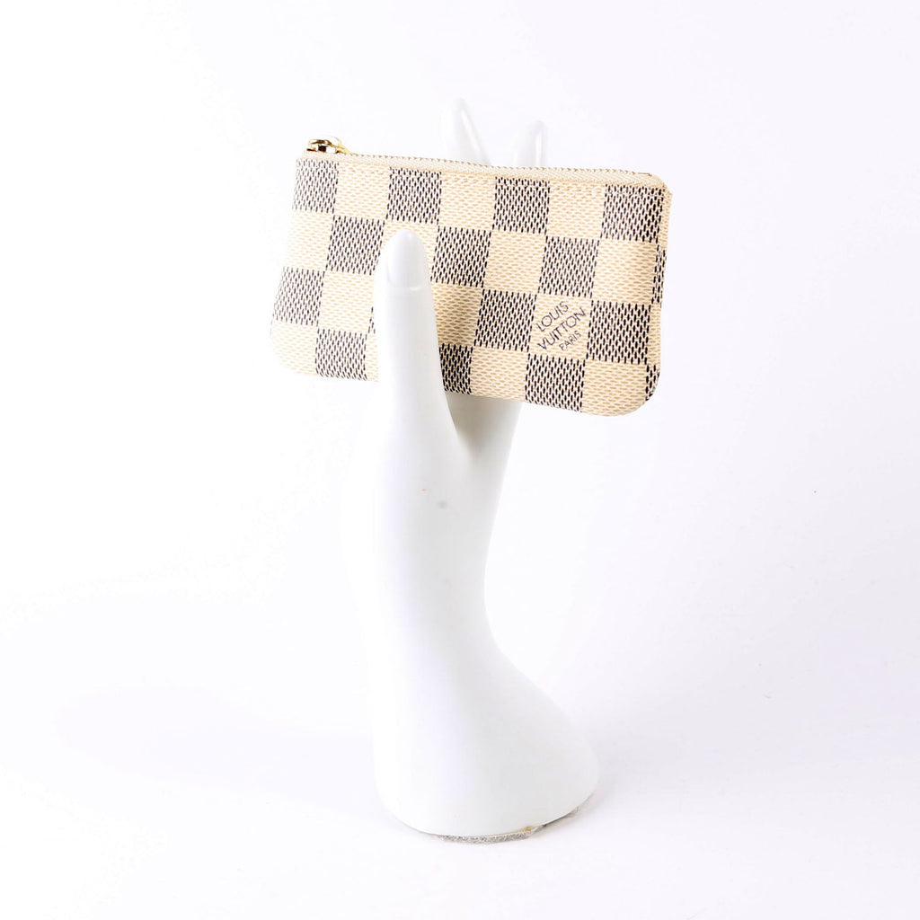 Pochette Cles Damier Azur