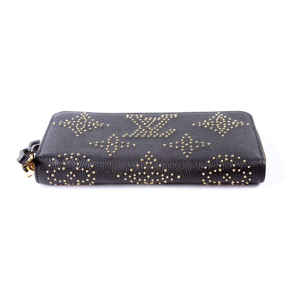 Zippy Wallet Studded Empreinte Black