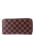 Zippy Wallet Damier Ebene Pink