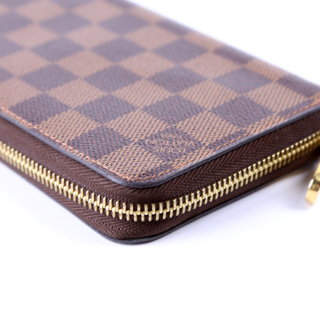 Zippy Wallet Damier Ebene Pink