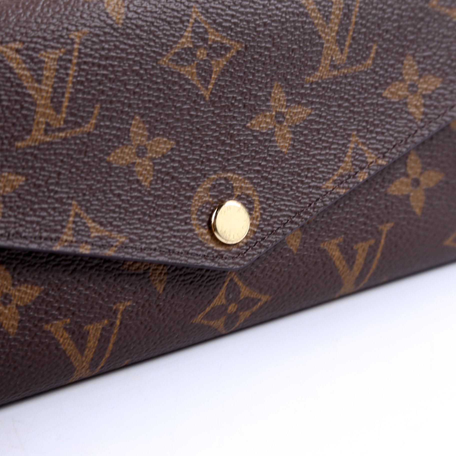 Sarah Wallet Monogram Newer Pink