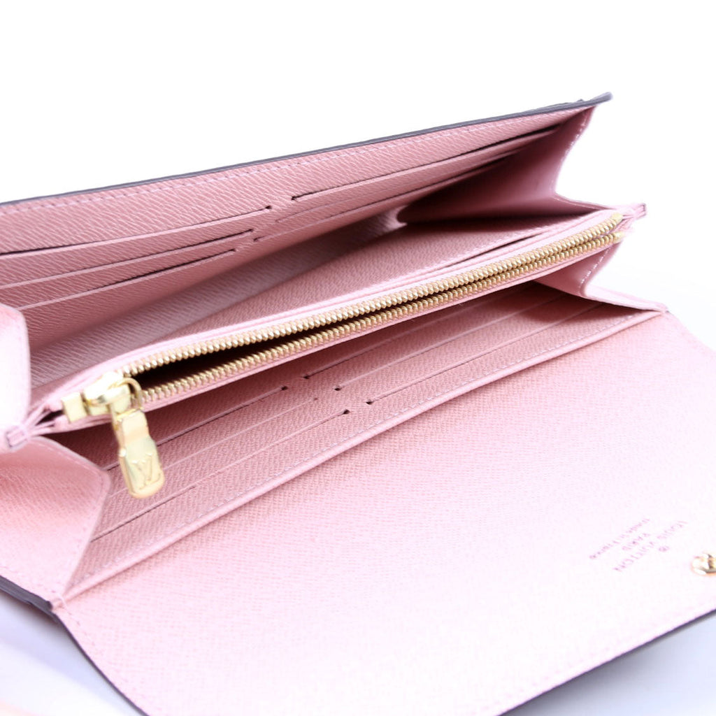 Sarah Wallet Monogram Newer Pink