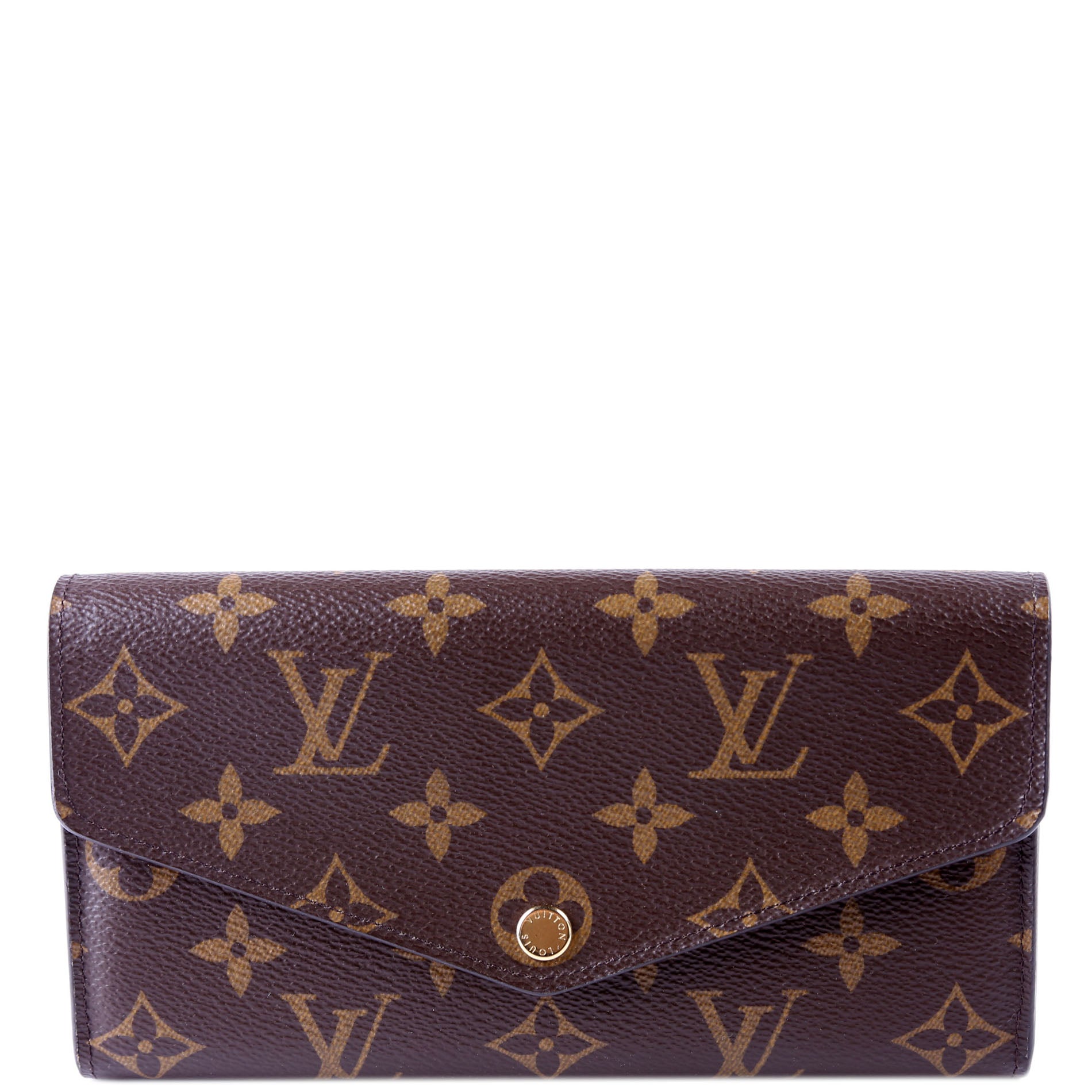 Sarah Wallet Monogram Newer Berry