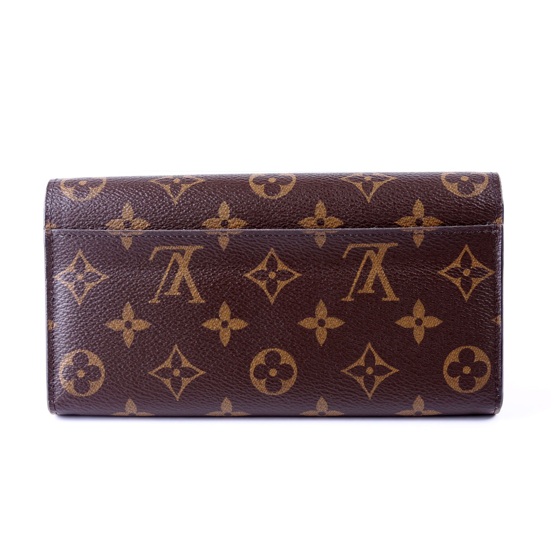 Sarah Wallet Monogram Newer Berry