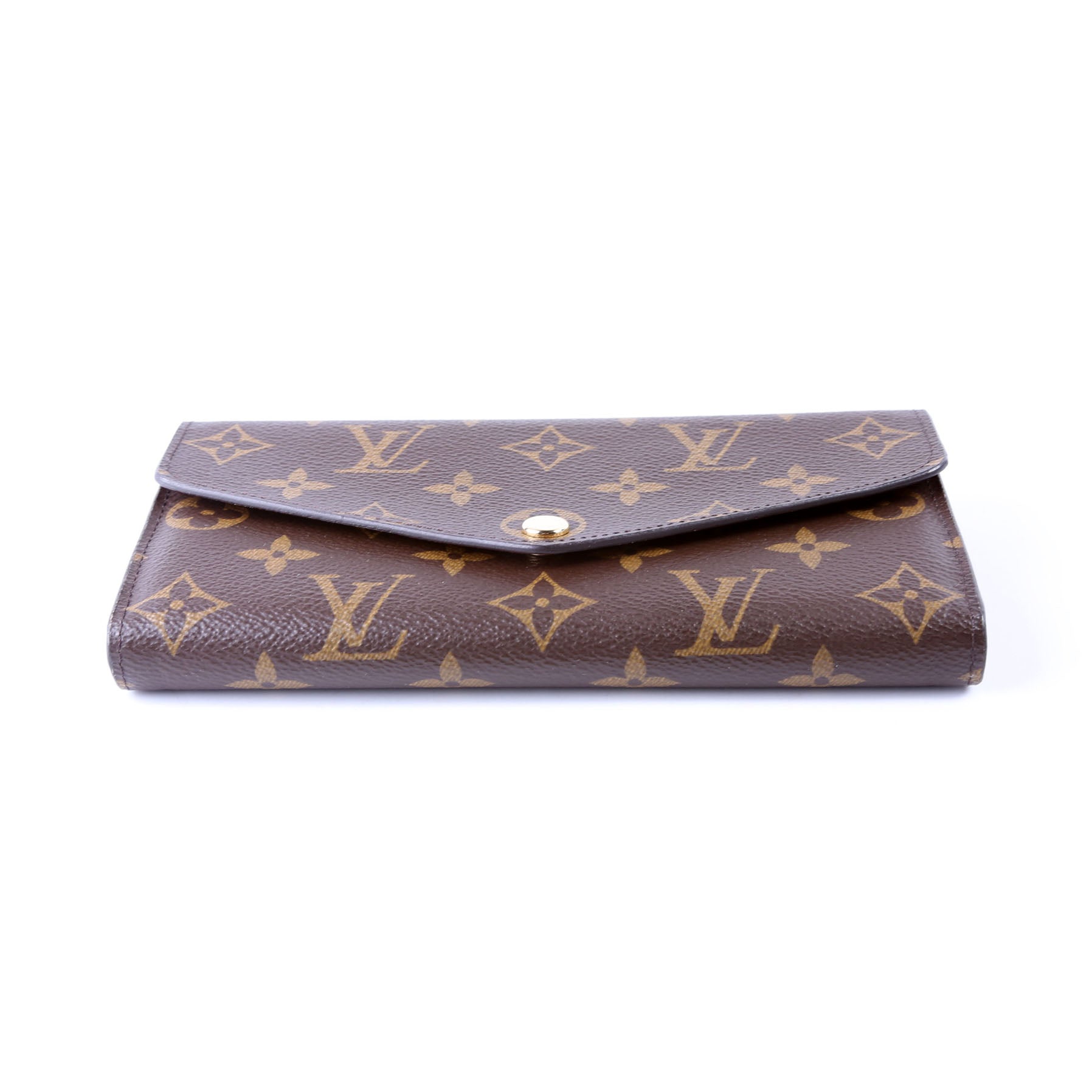 Sarah Wallet Monogram Newer Berry