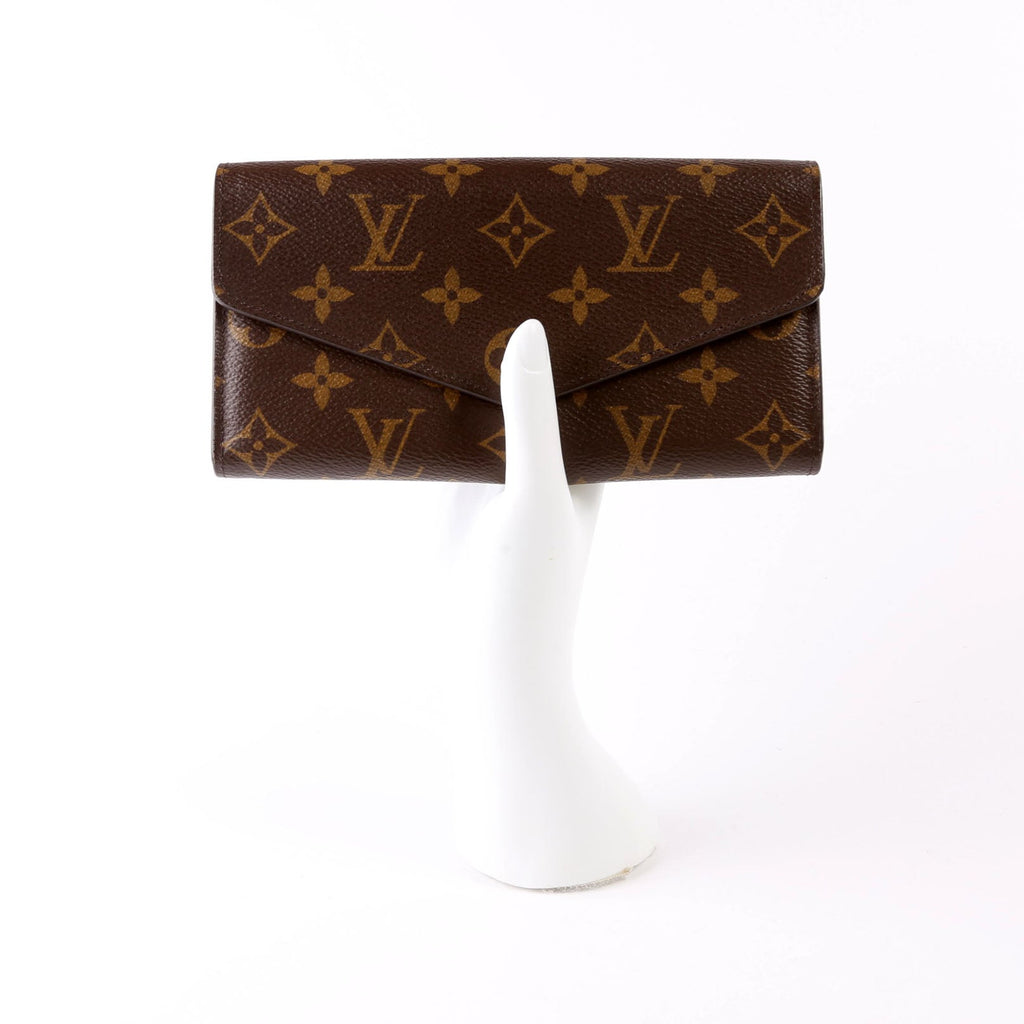Sarah Wallet Monogram Newer Berry