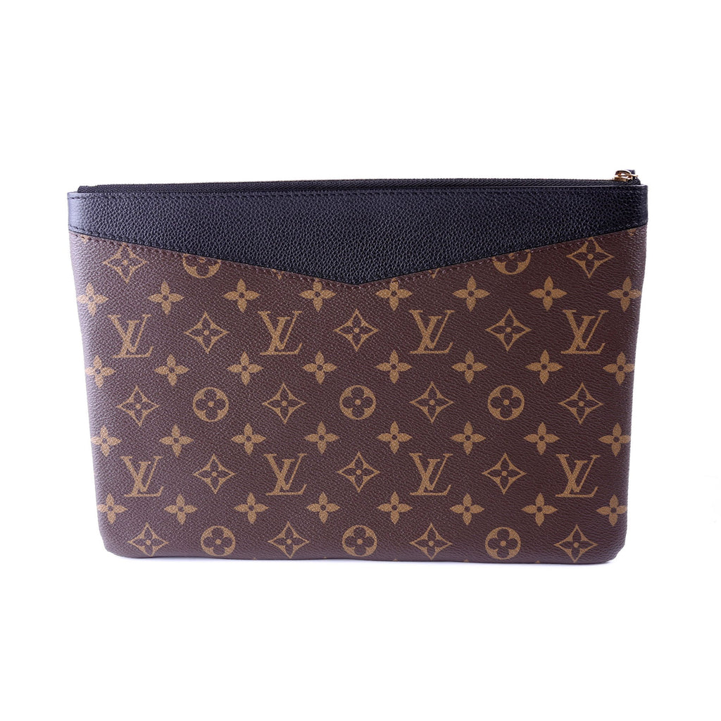 Daily Pouch Monogram Black