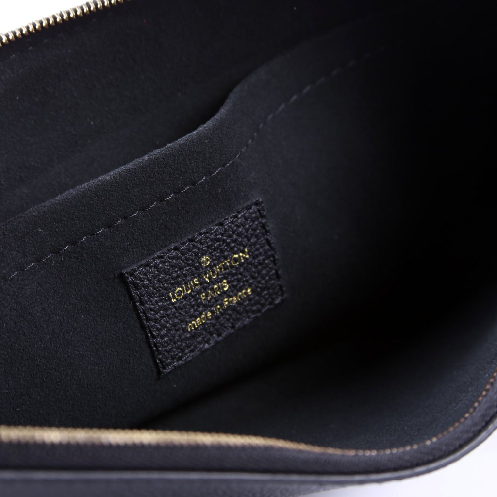 Daily Pouch Monogram Black
