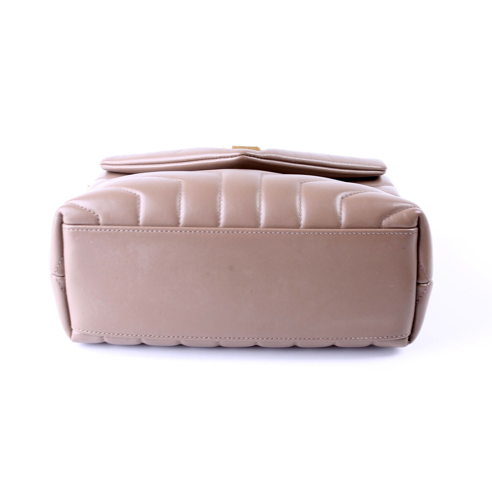 SAINT LAURENT Loulou Satchel Small 494699 Taupe