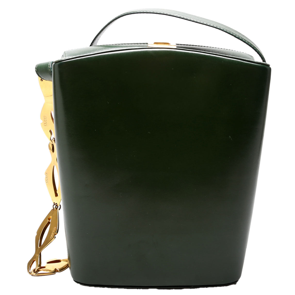001 2174 Box Shoulder Bag Vintage Green