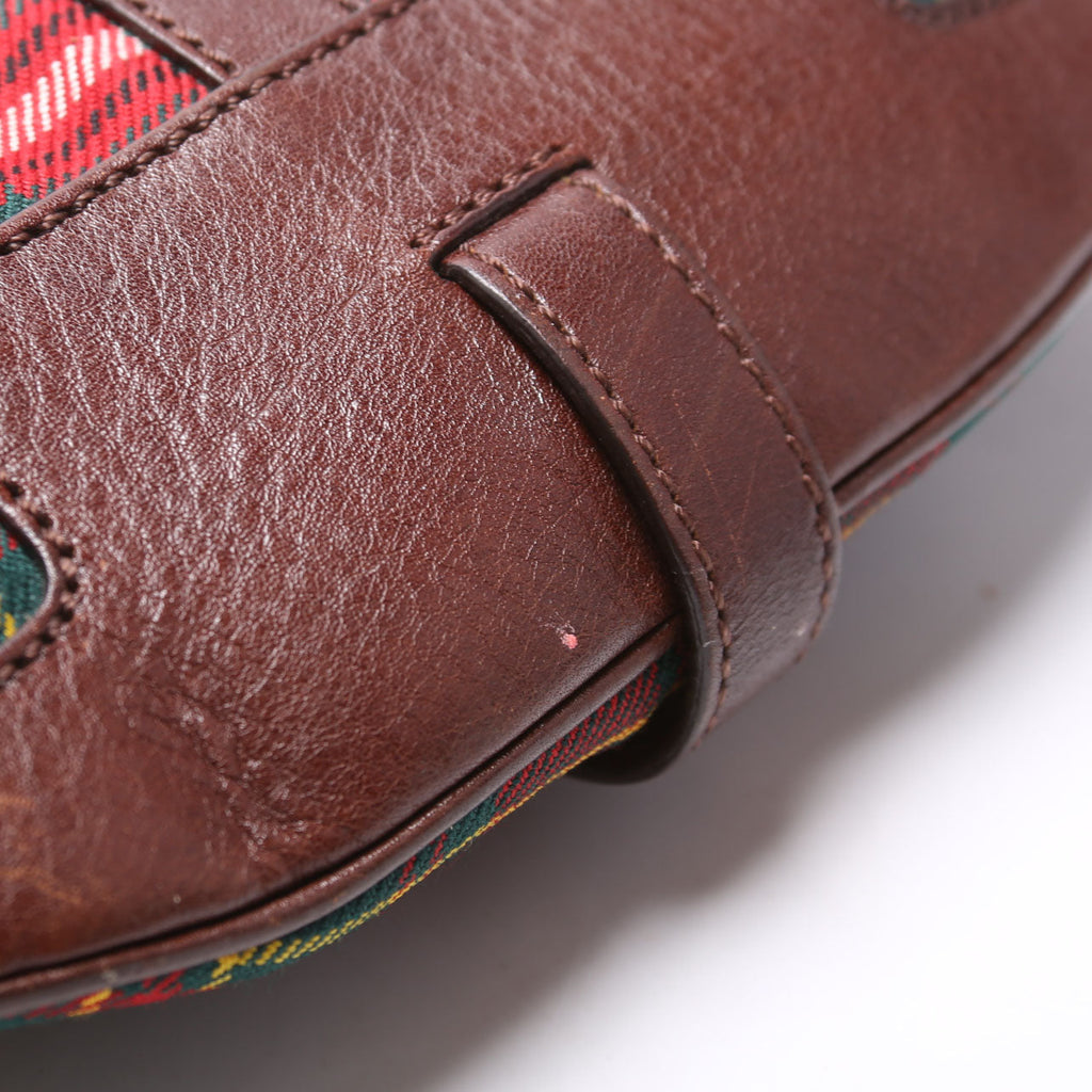Check Small Hobo Vintage