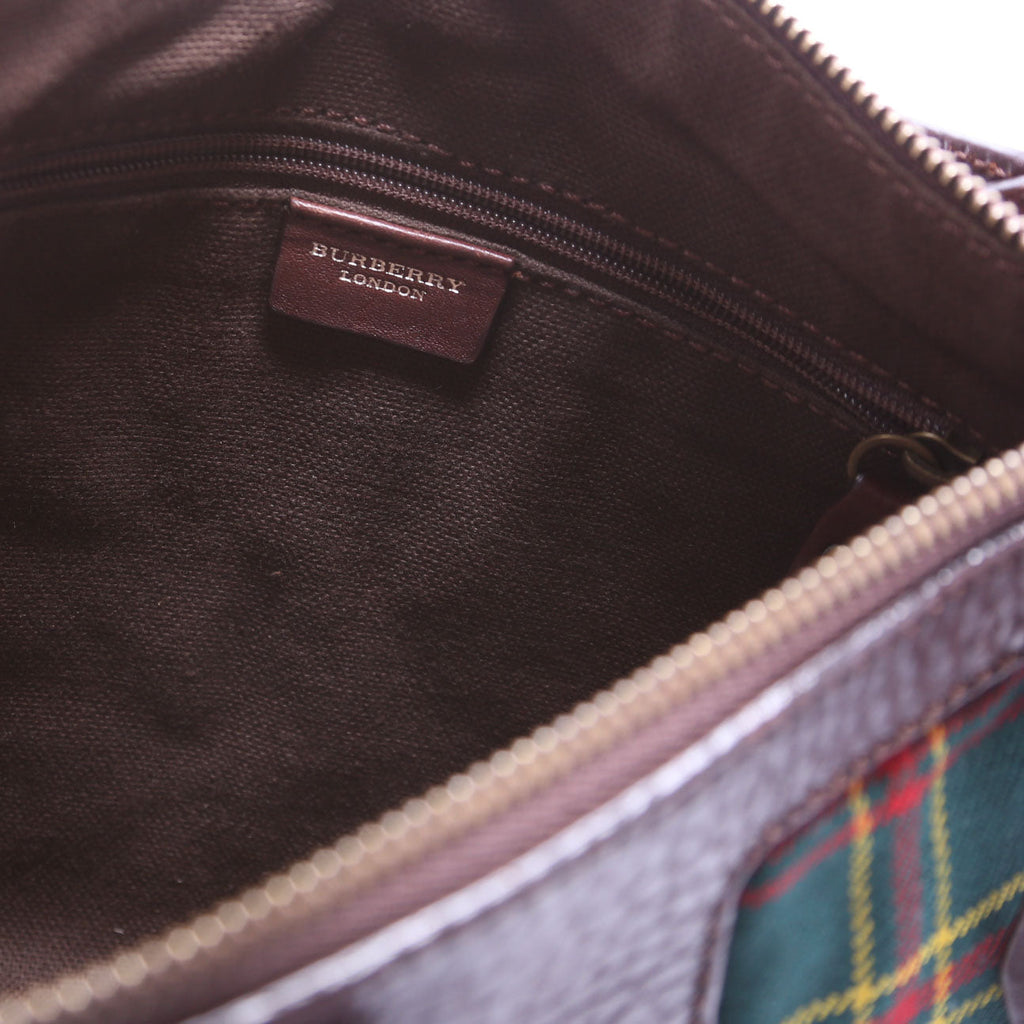 Check Small Hobo Vintage