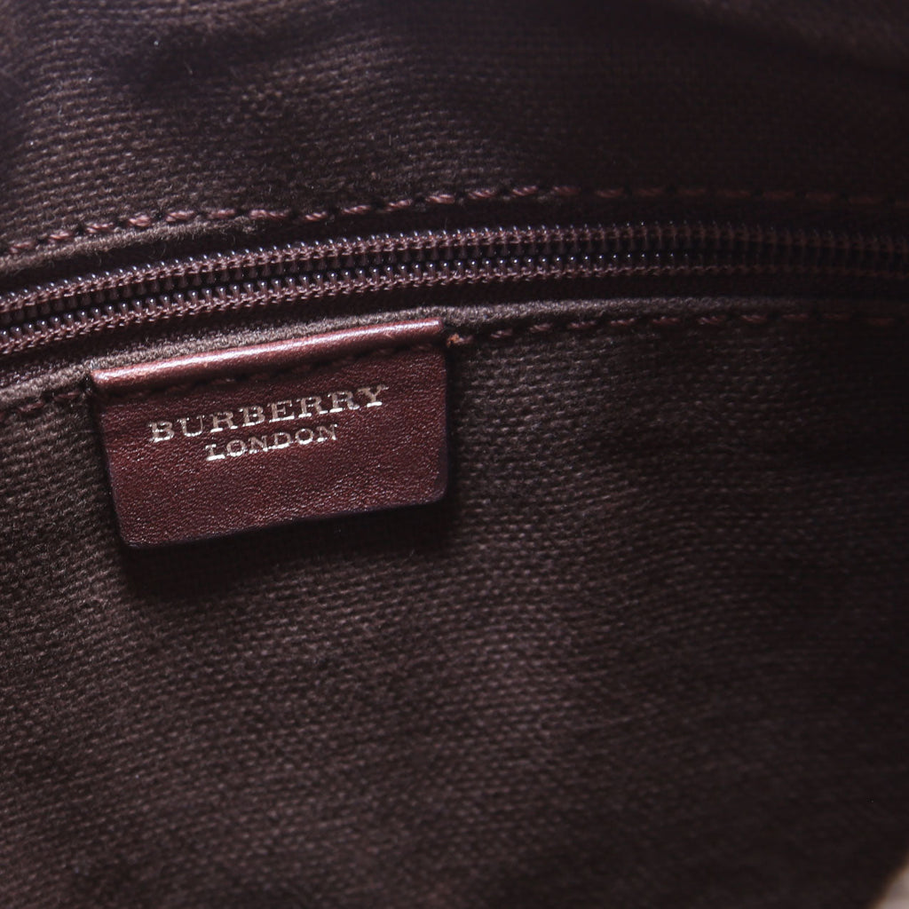 Check Small Hobo Vintage