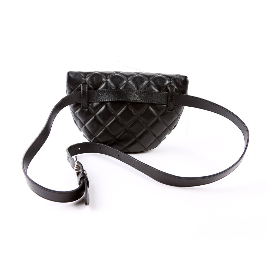 Uniform Waist Belt Bag Quilted Caviar 29M