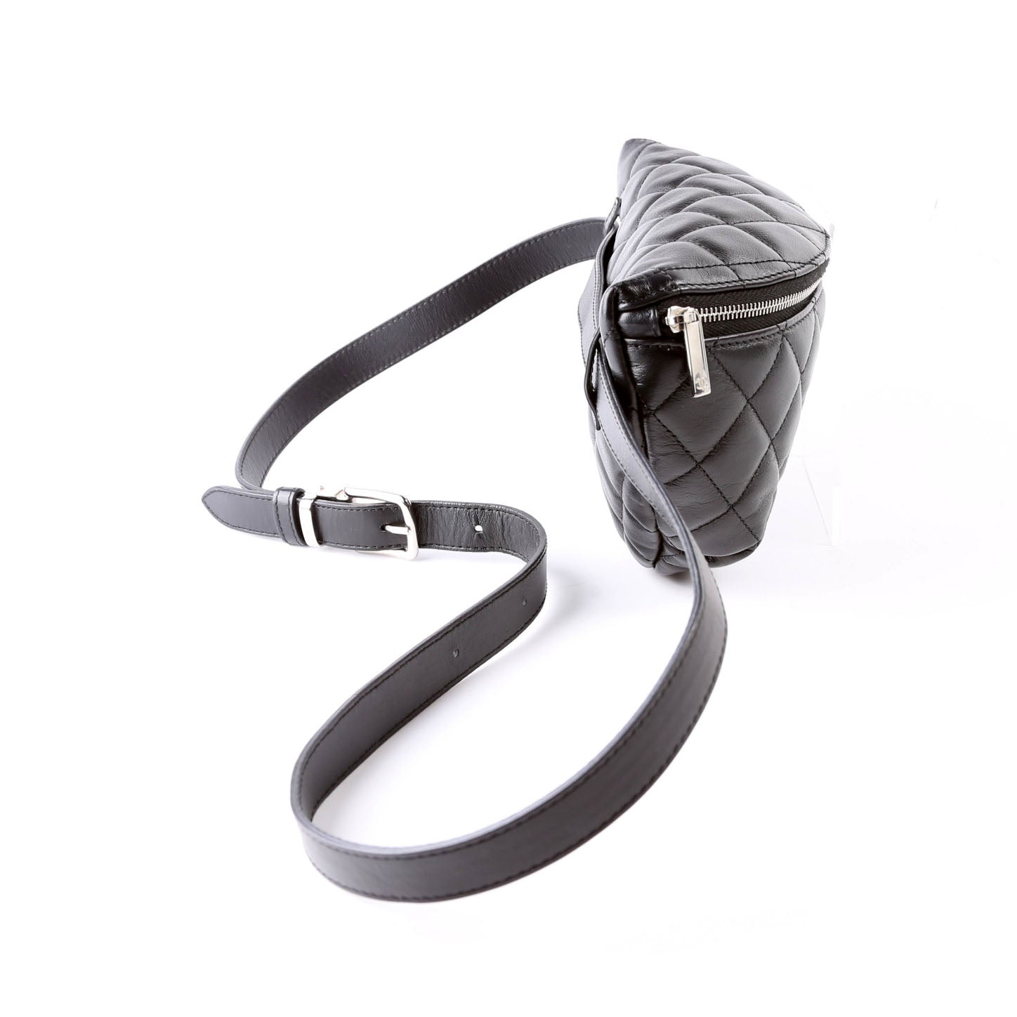 Uniform Waist Belt Bag Quilted Caviar 29M