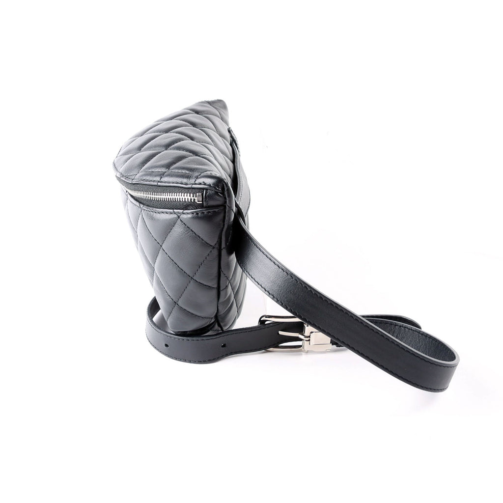 Uniform Waist Belt Bag Quilted Caviar 29M