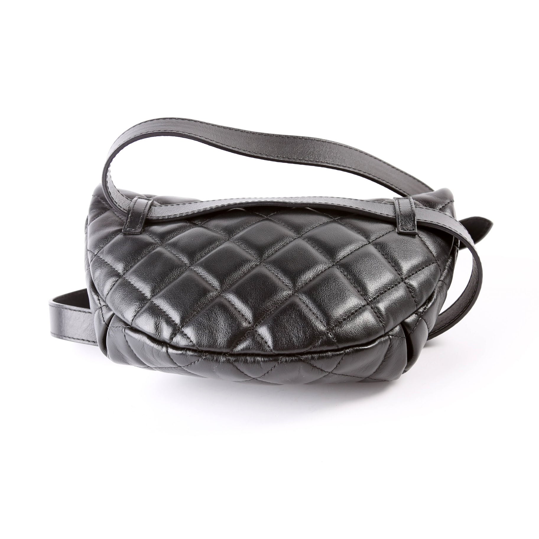 Uniform Waist Belt Bag Quilted Caviar 29M