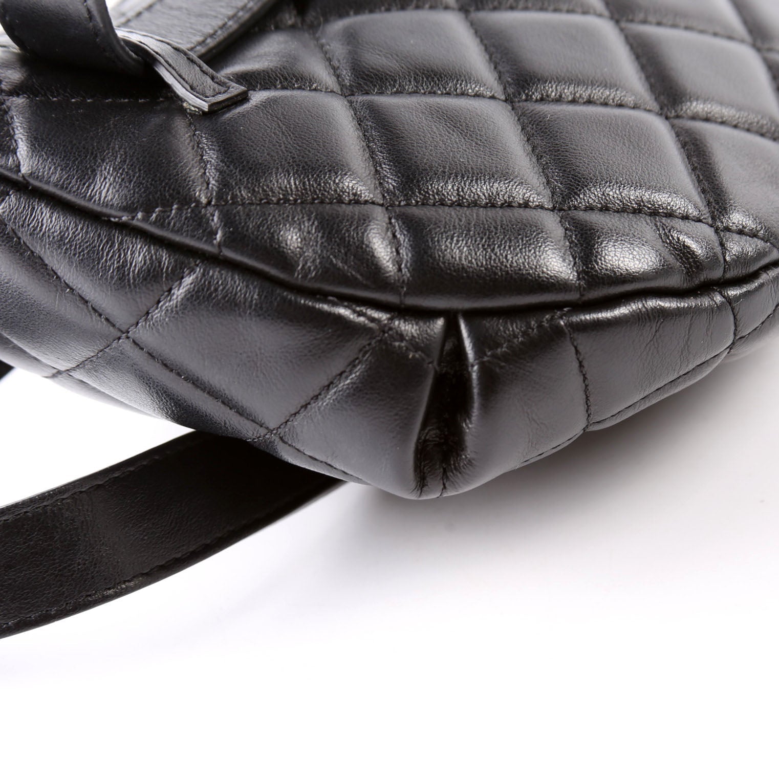 Uniform Waist Belt Bag Quilted Caviar 29M