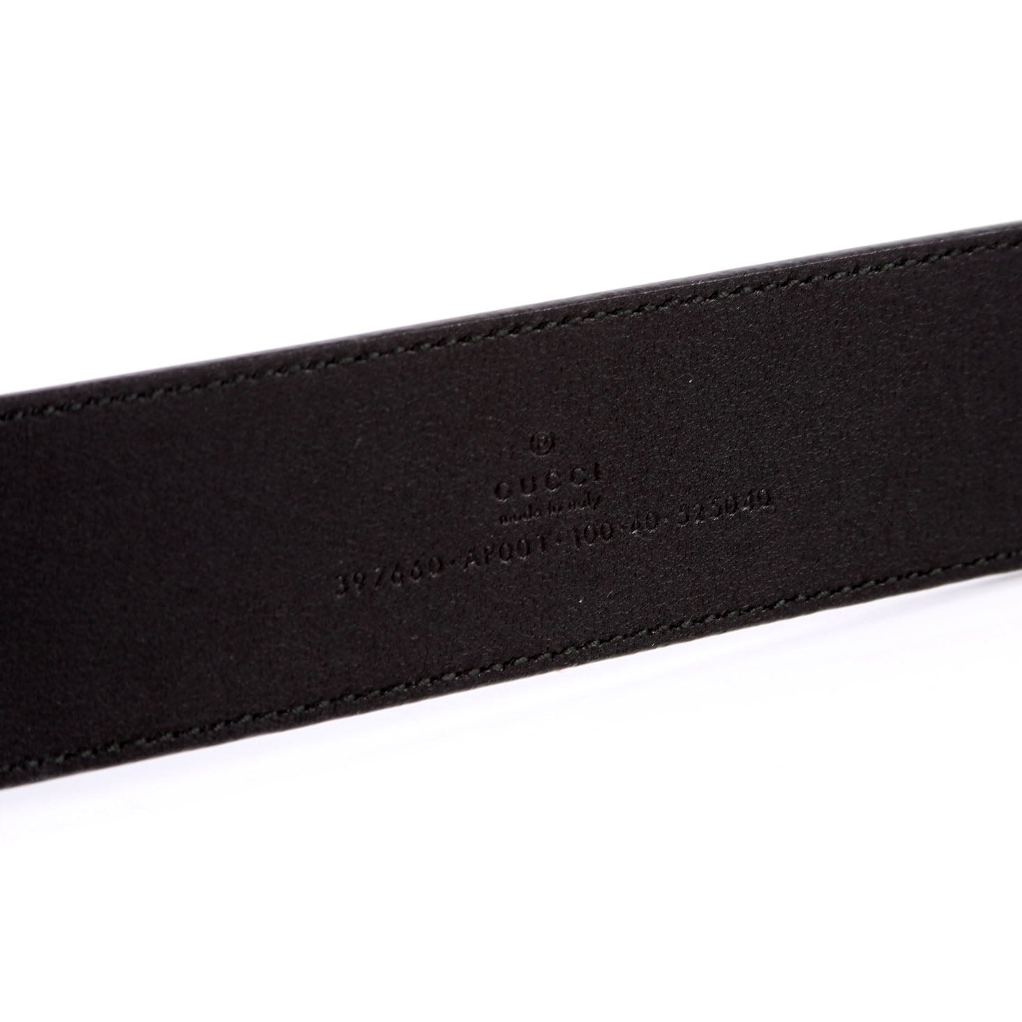 397660 GG Marmont Belt Size 100/40 Black