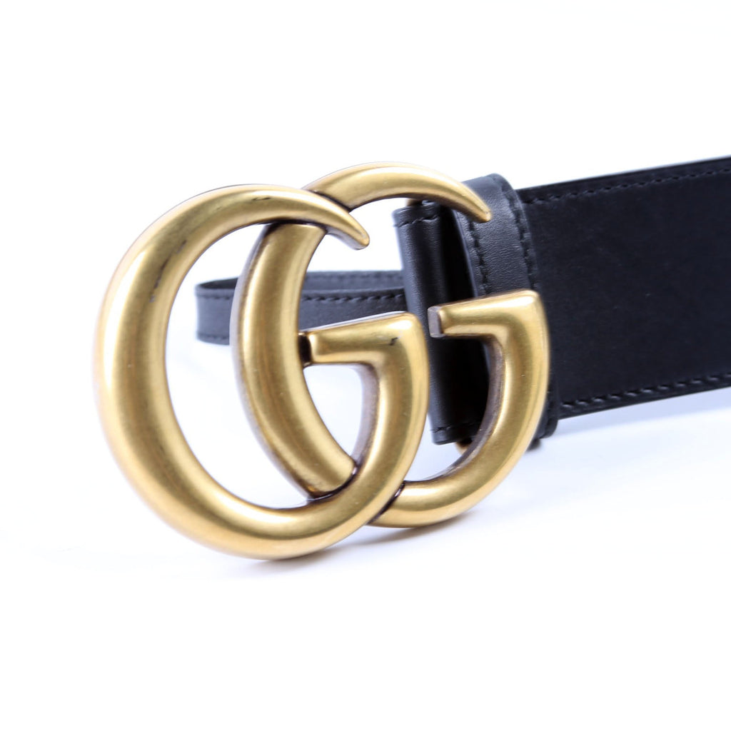 397660 GG Marmont Belt Size 100/40 Black