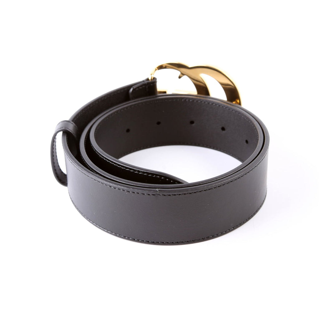 406831 GG Marmont Belt Size 80/32 Black