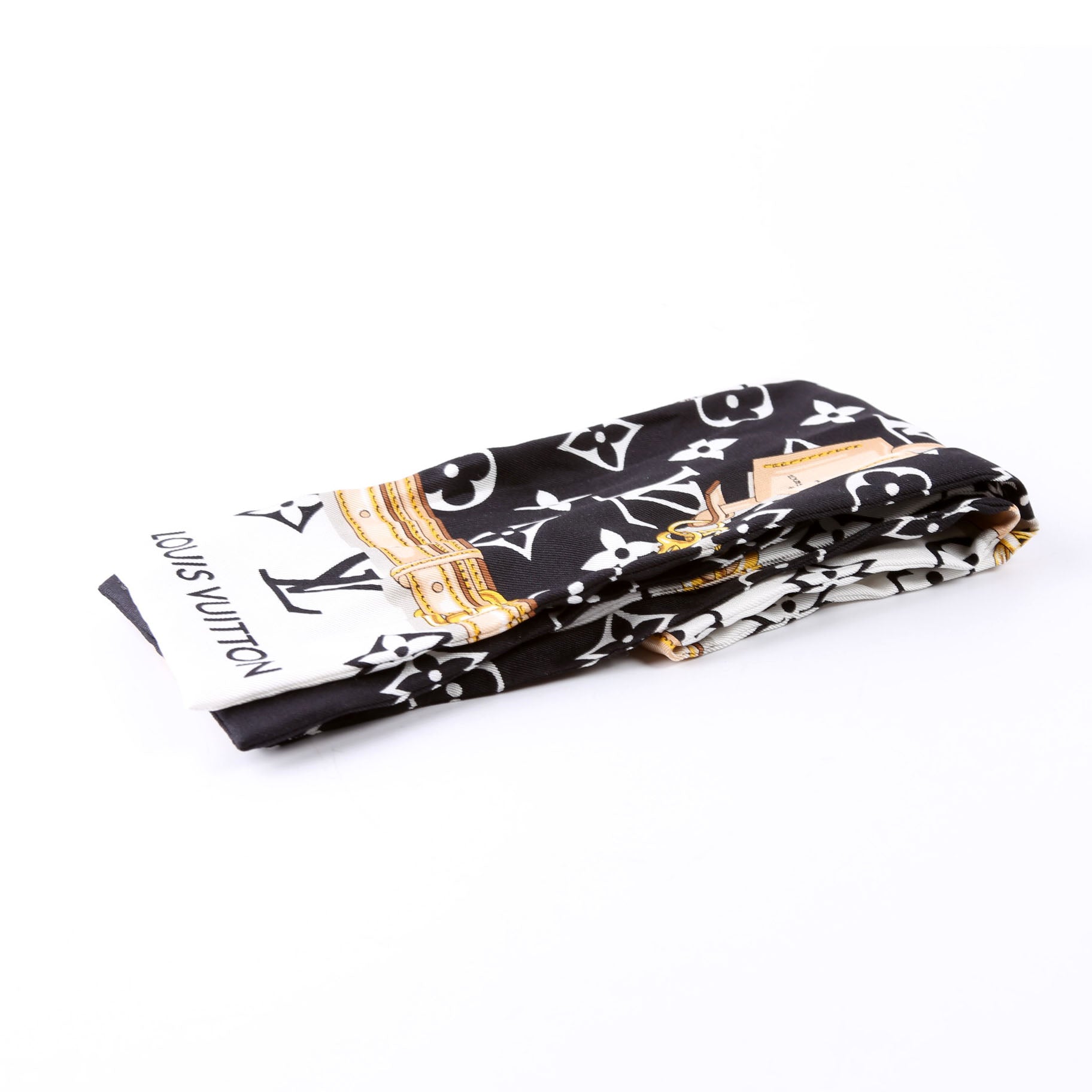 Confidential Bandeau Silk Scarf Multicolor