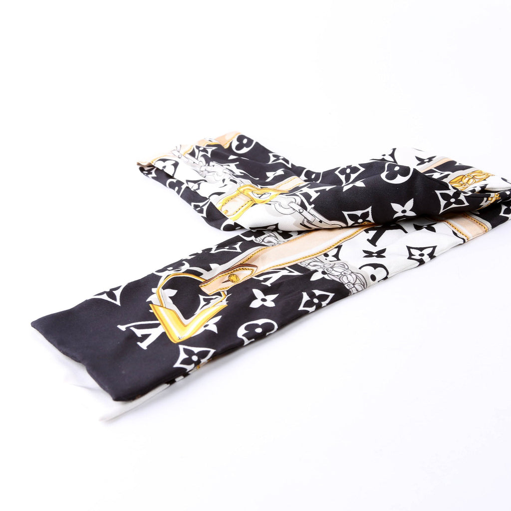 Confidential Bandeau Silk Scarf Multicolor