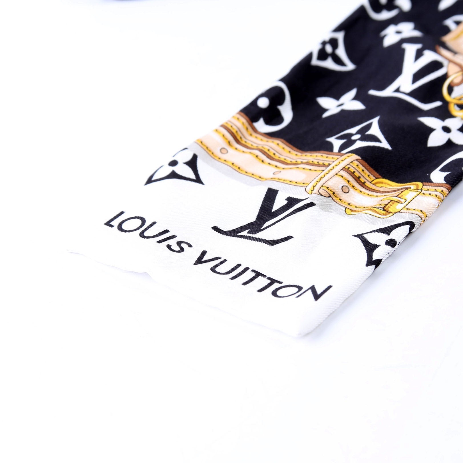 Confidential Bandeau Silk Scarf Multicolor