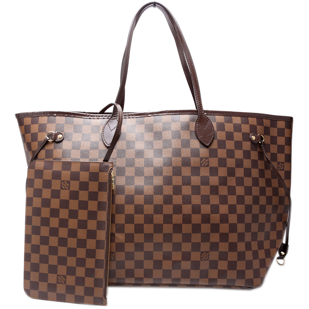 Neverfull With Wallet GM Damier Ebene