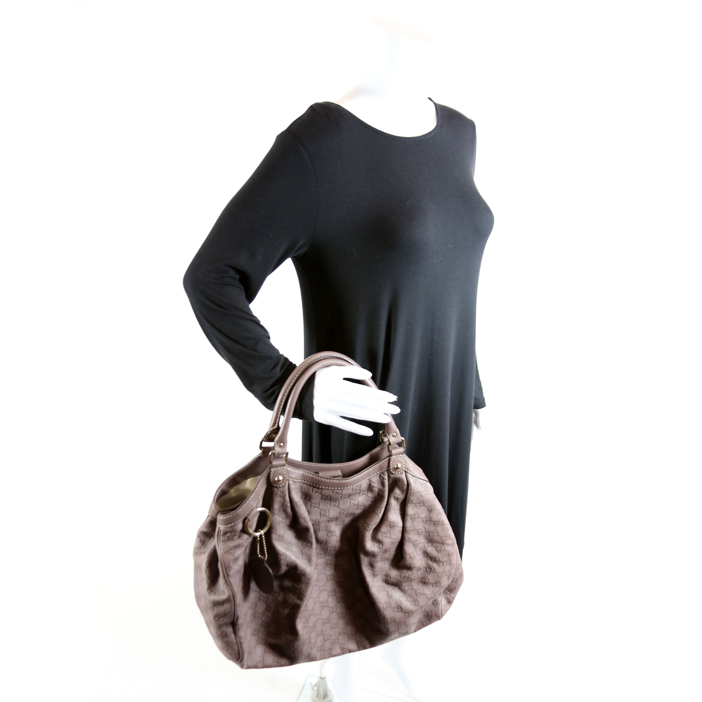 211943 Sukey Leather Large Mauve