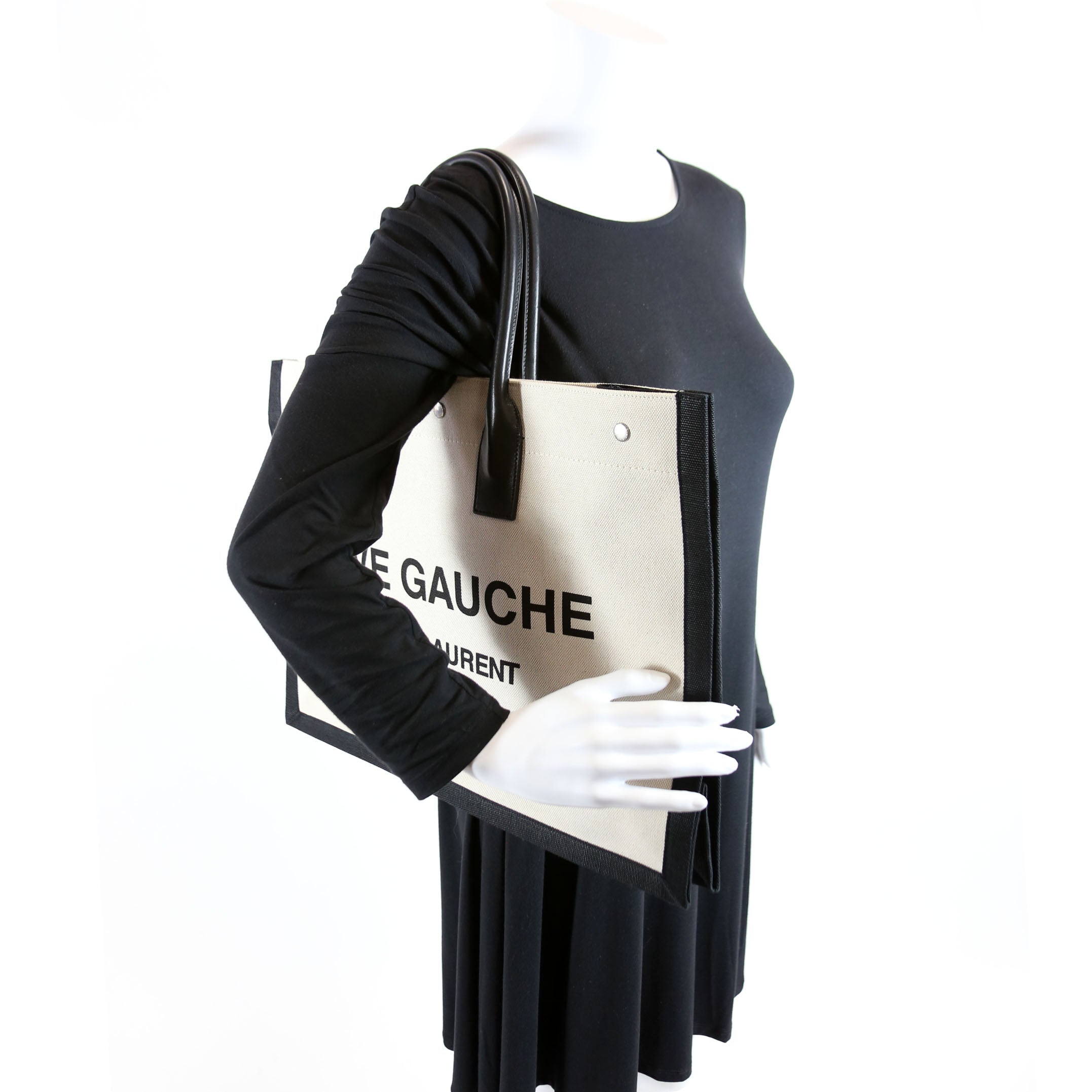Rive Gauche Tote Bag Beige