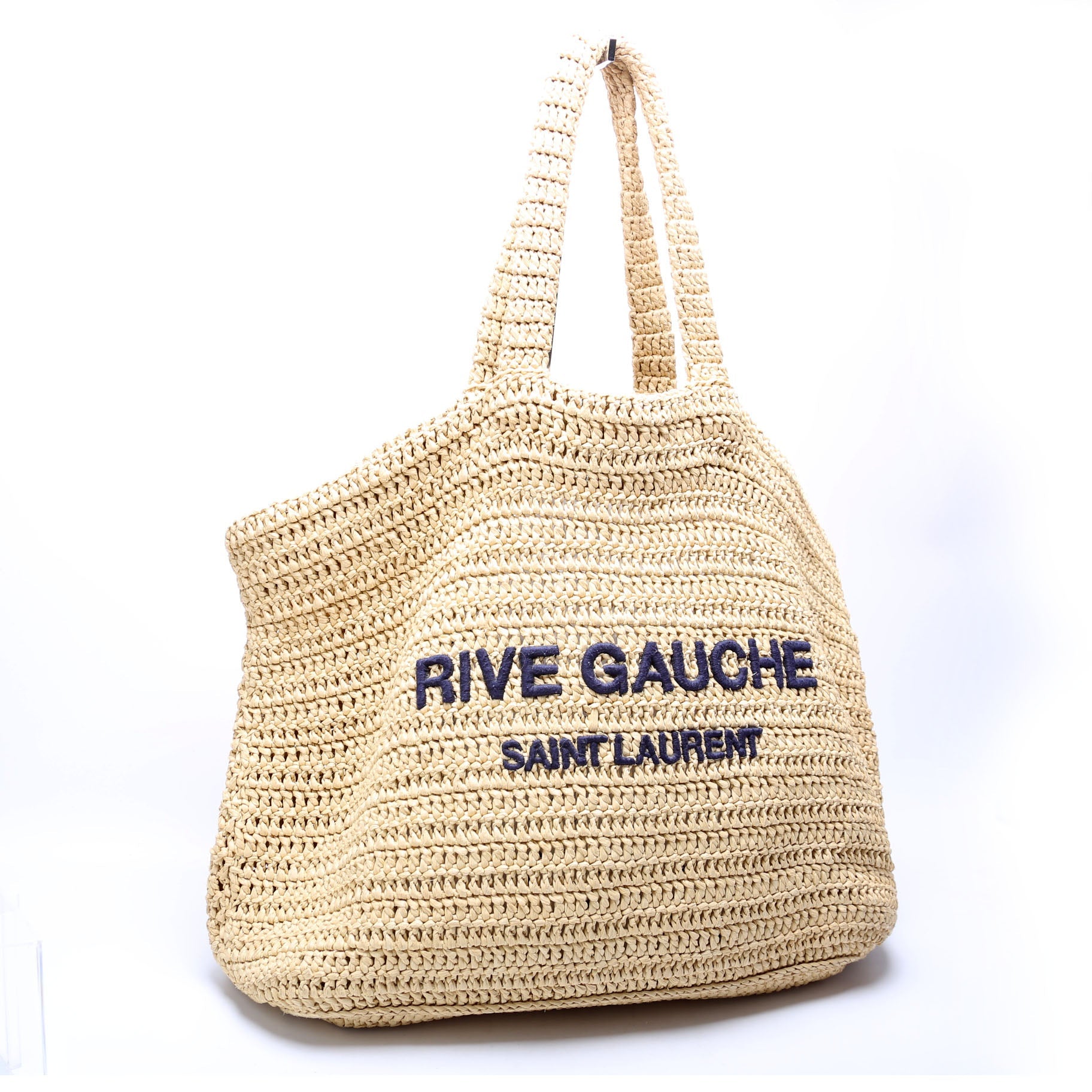 Rive Gauche Tote Raffia
