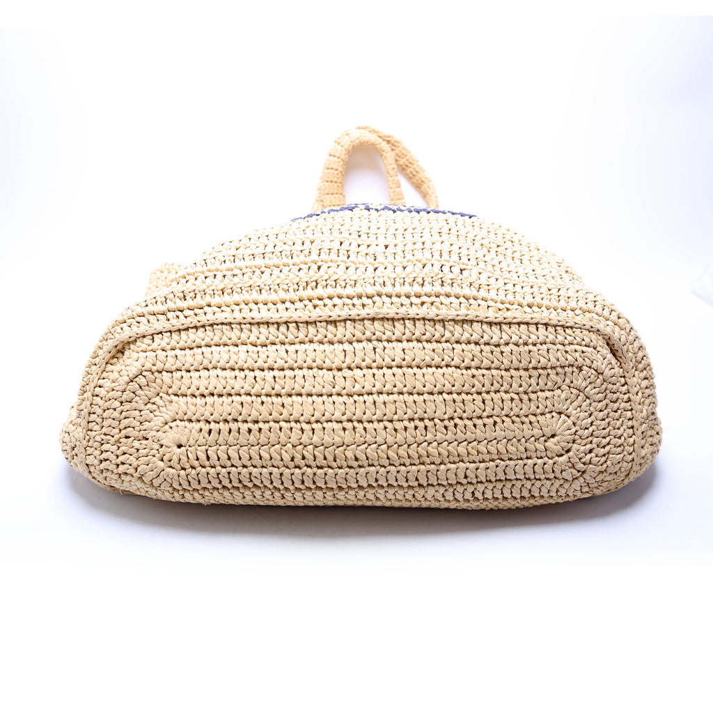 Rive Gauche Tote Raffia