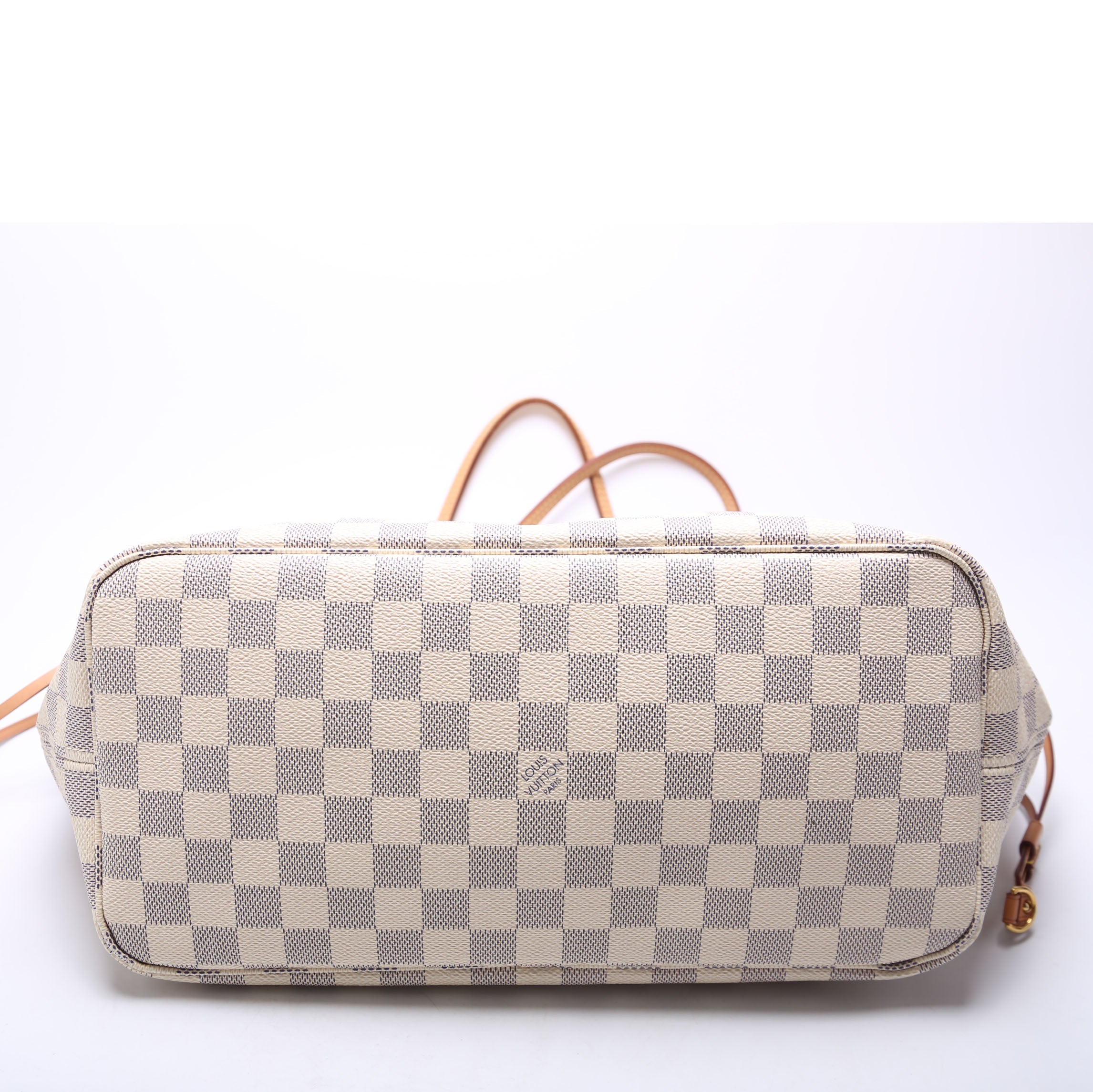 Neverfull W/Wallet MM Damier Azur Pink