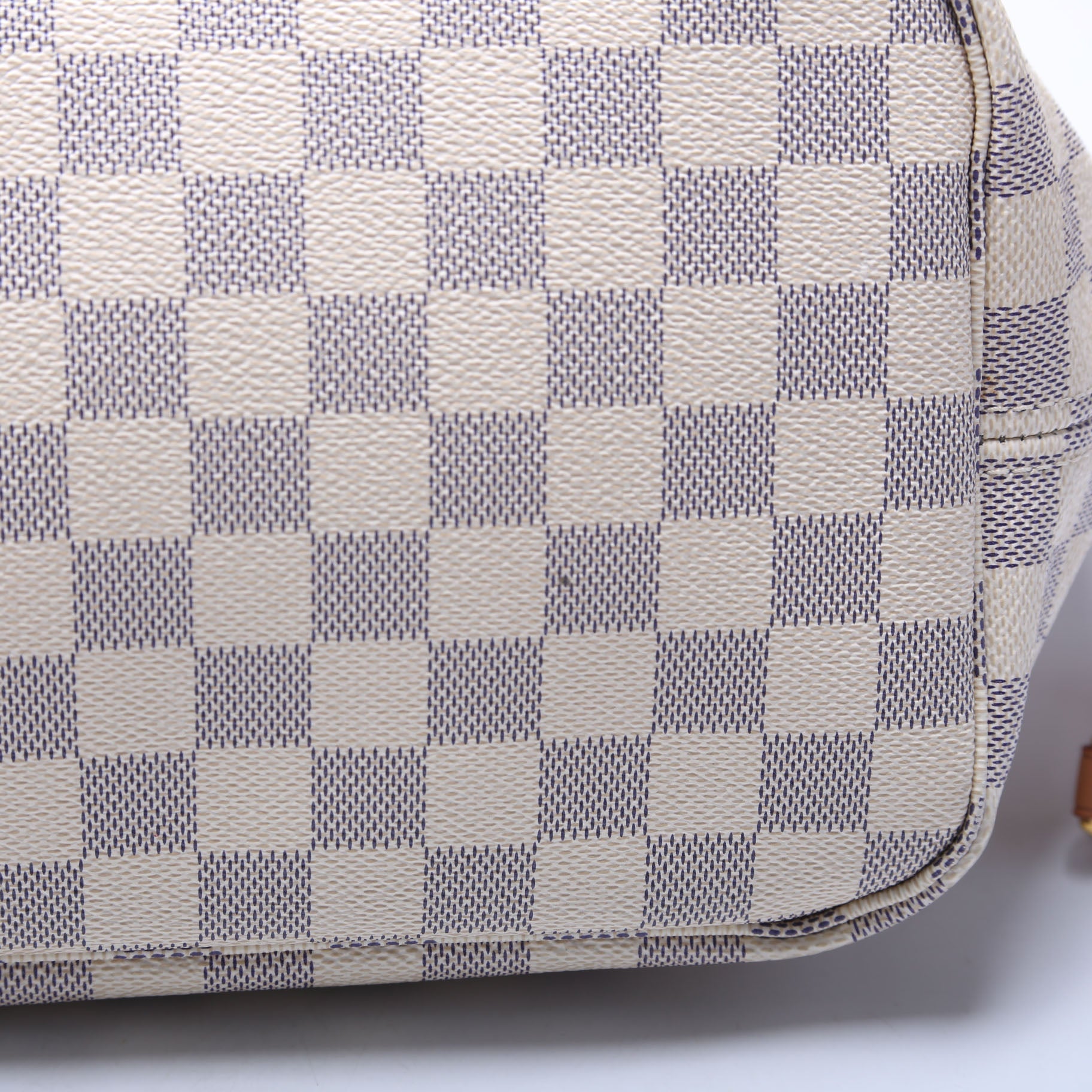 Neverfull W/Wallet MM Damier Azur Pink