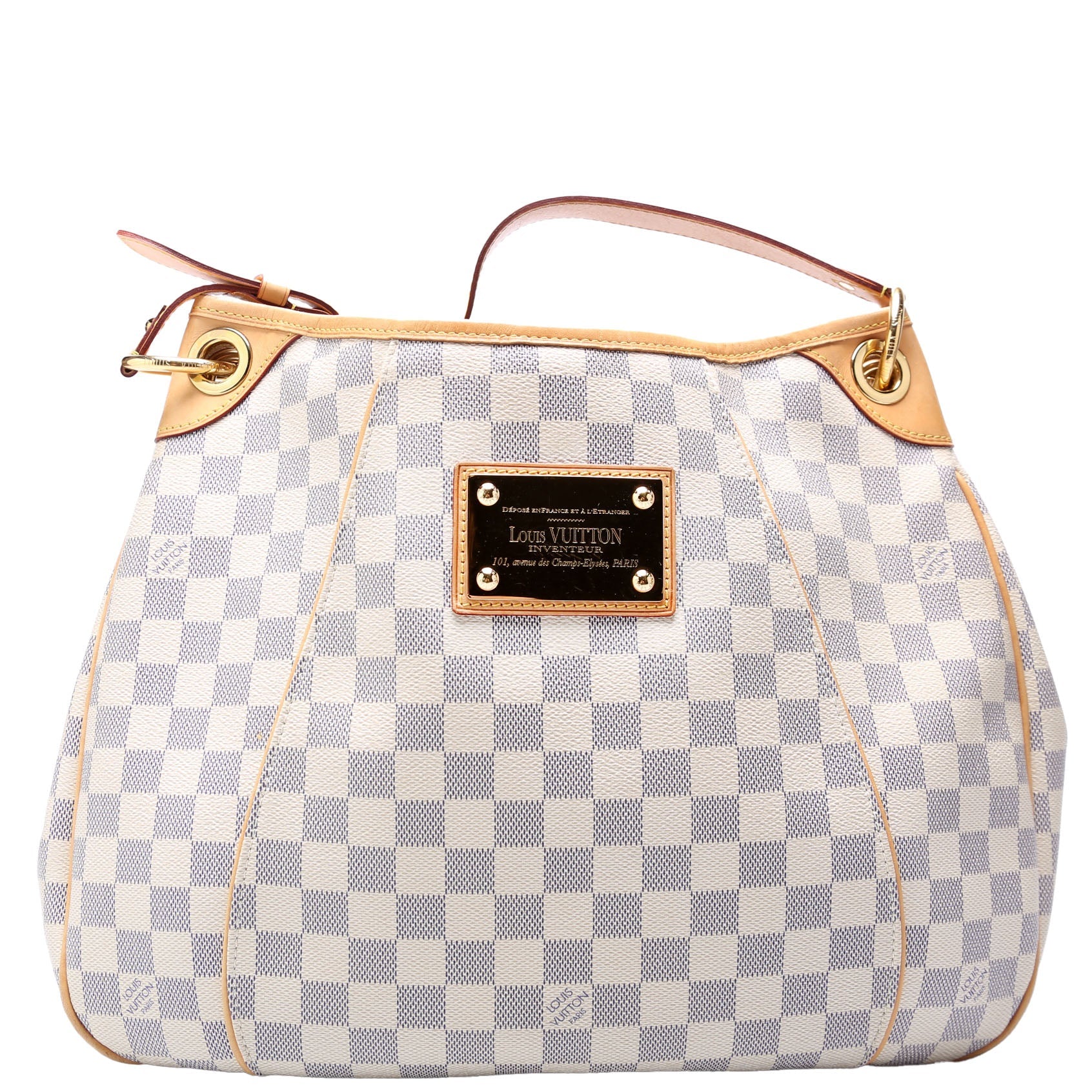 Galliera PM Damier Azur