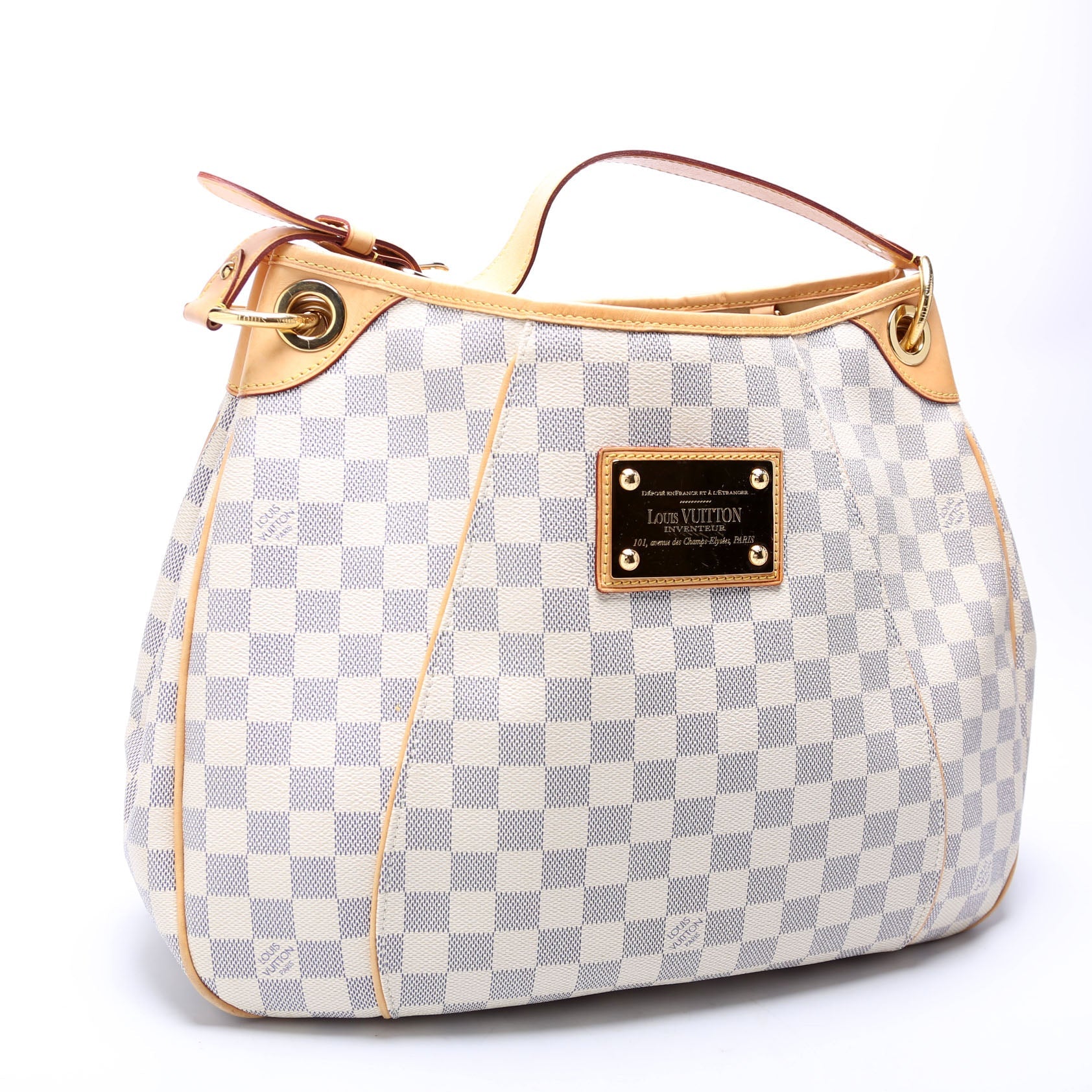 Galliera PM Damier Azur