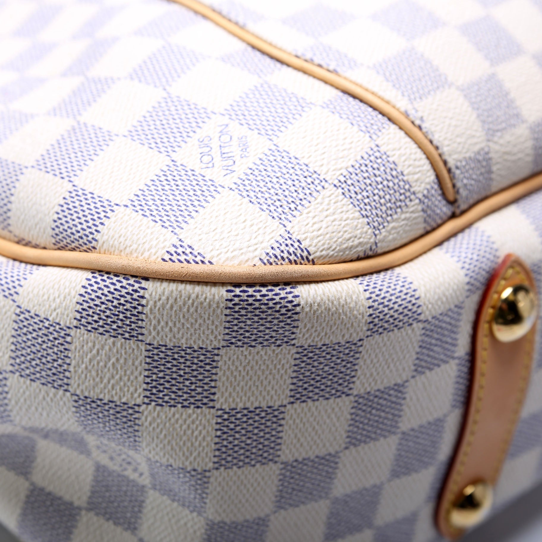 Galliera PM Damier Azur