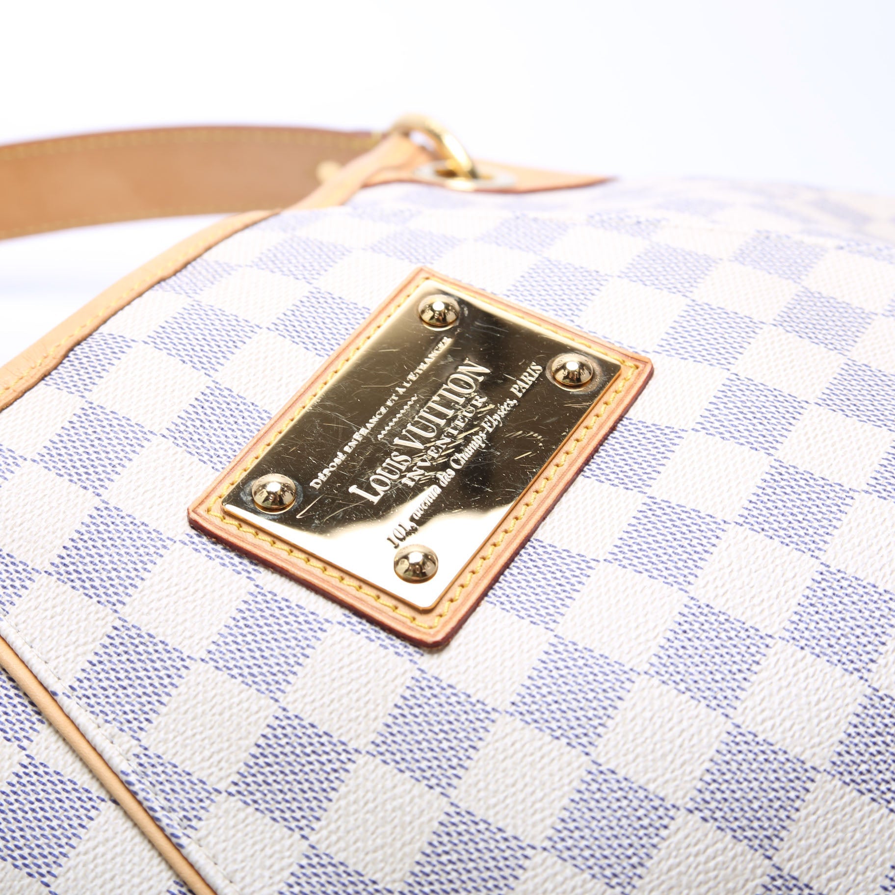 Galliera PM Damier Azur