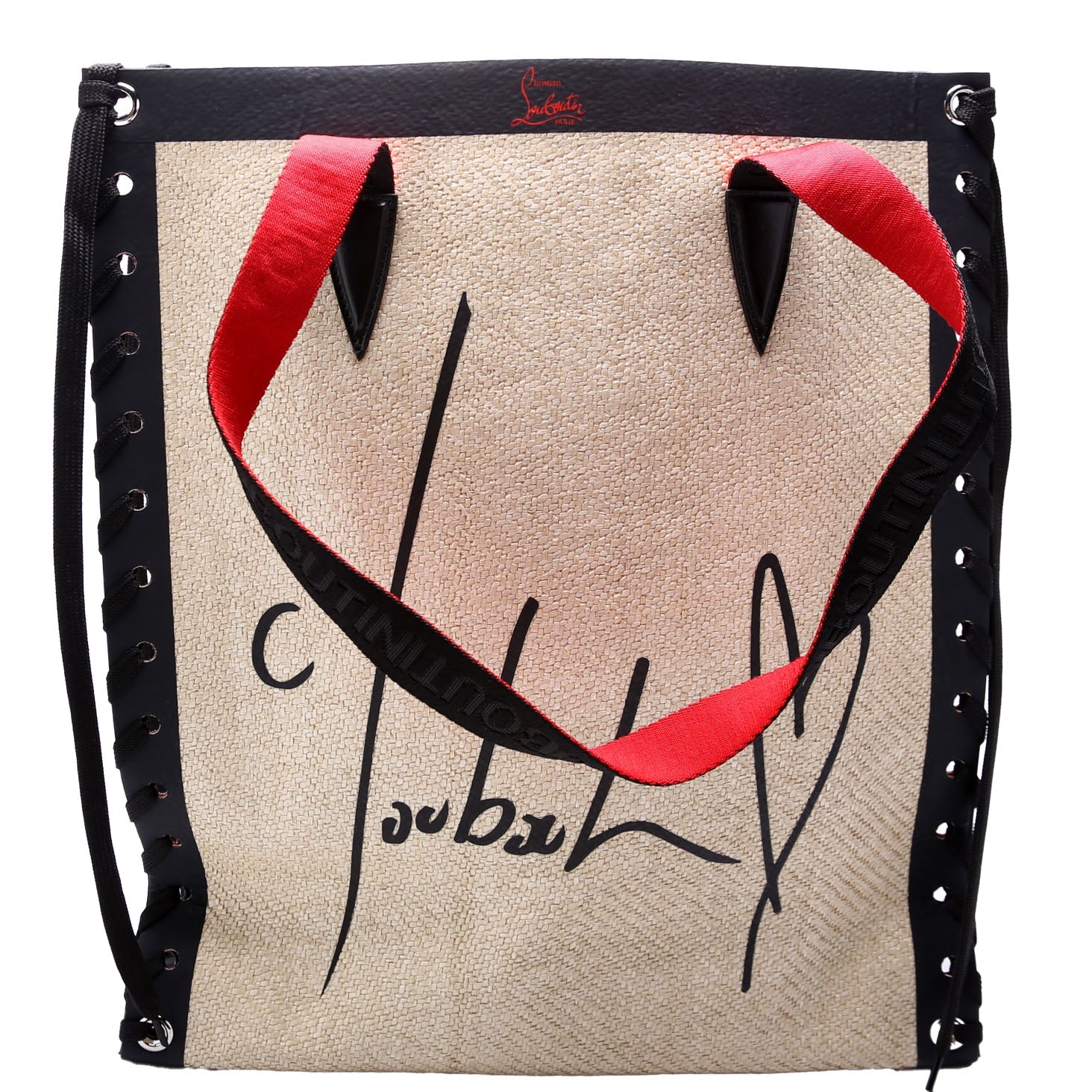 Cabalace Tote Small Tan/Black