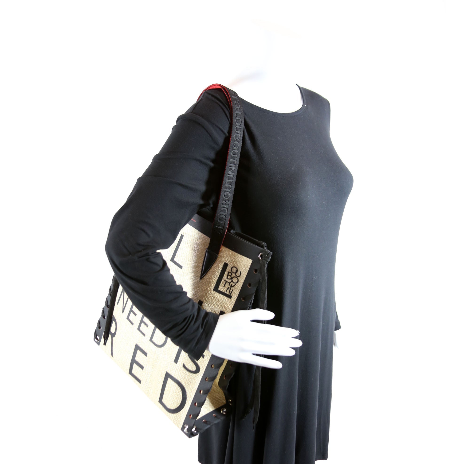 Cabalace Tote Small Tan/Black