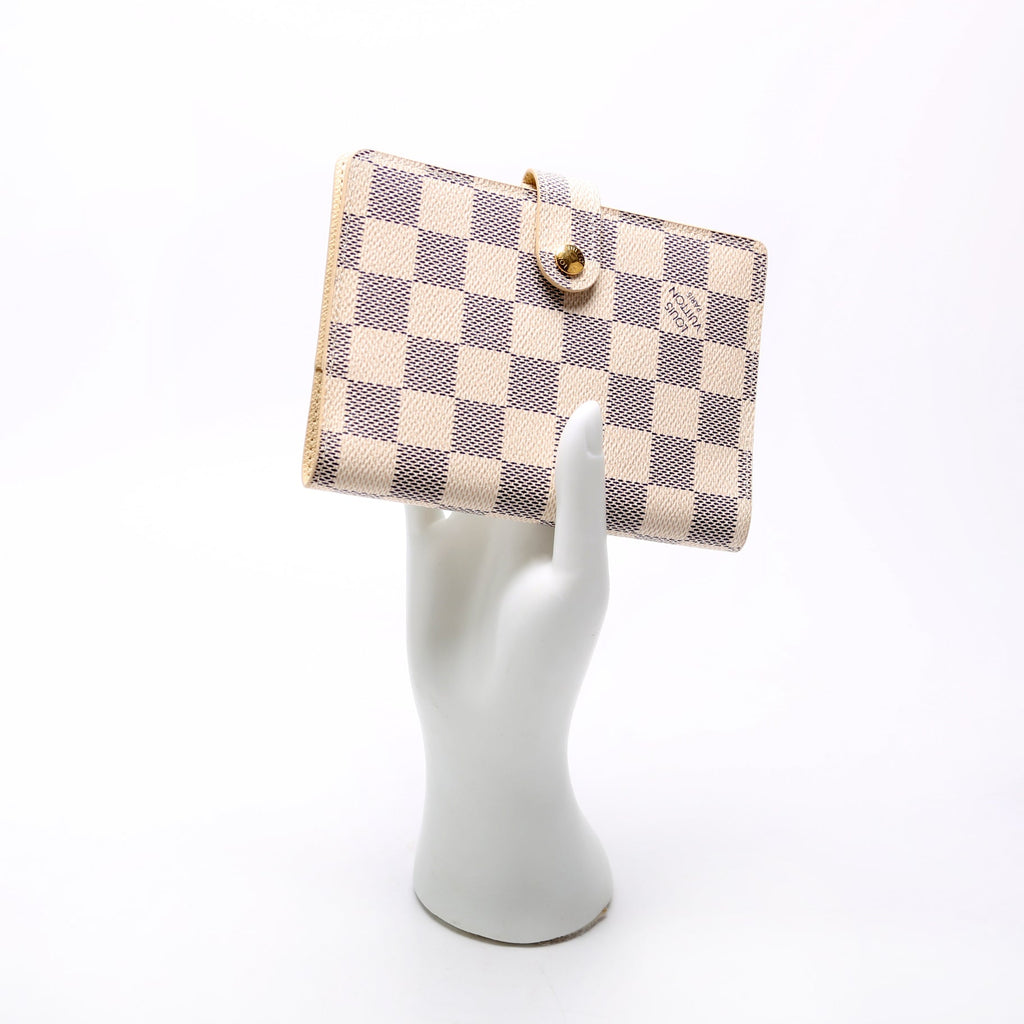 Agenda Small Ring Damier Azur