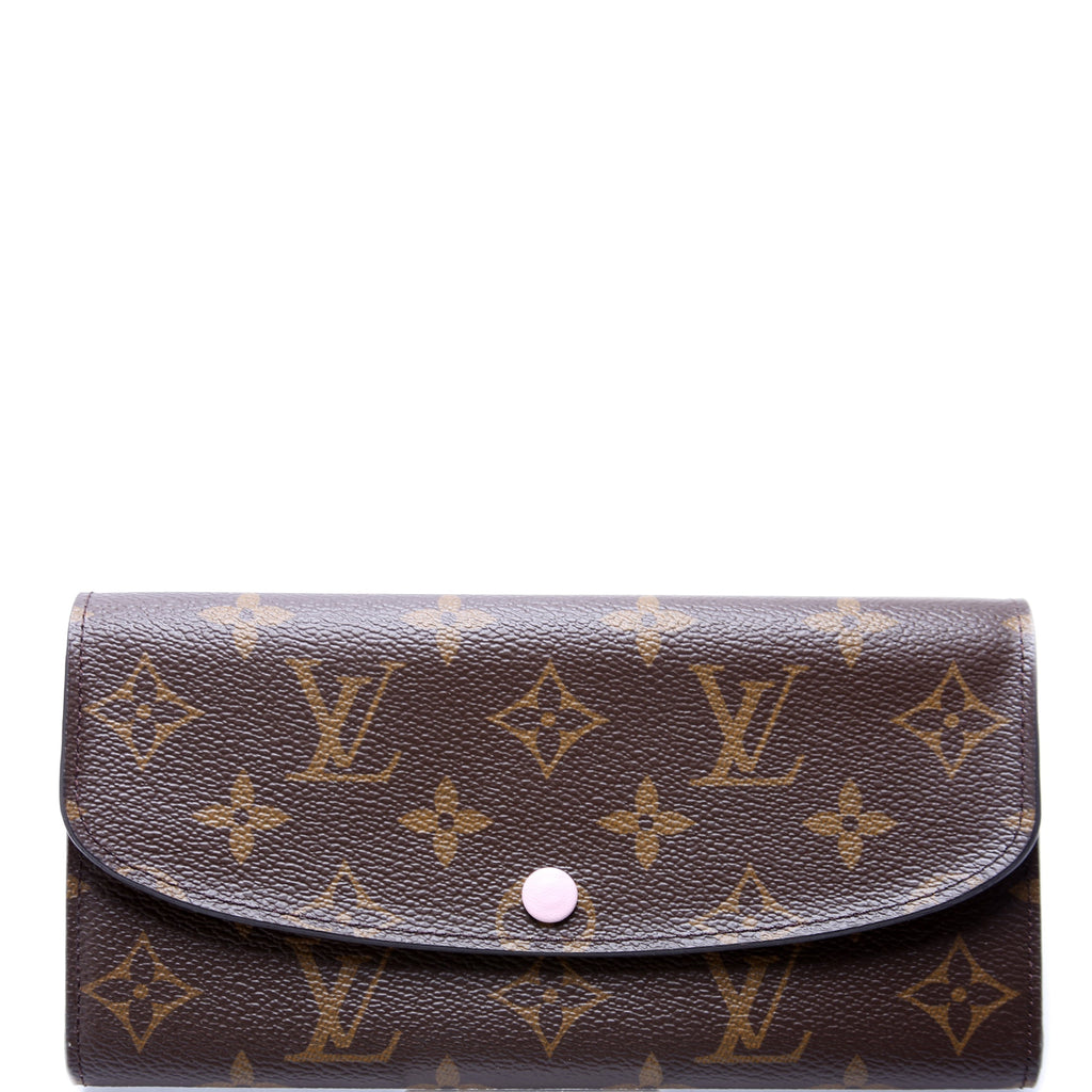Emilie Wallet Monogram Newer Pink